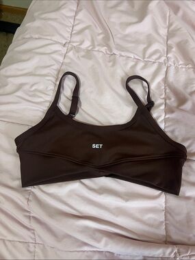 Set Active Luxform Brown Bra